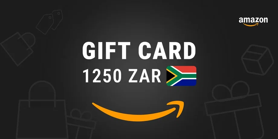 Amazon 1250 ZAR Gift Card (South Africa) gallery image 2
