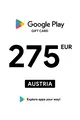 Google Play 275 EUR Gift Card (Austria) thumb 2