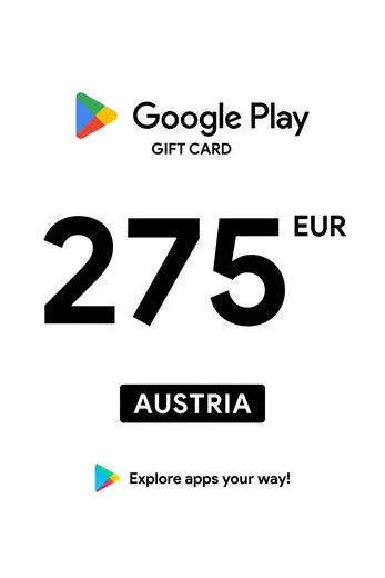 Google Play 275 EUR Gift Card (Austria) gallery image 2