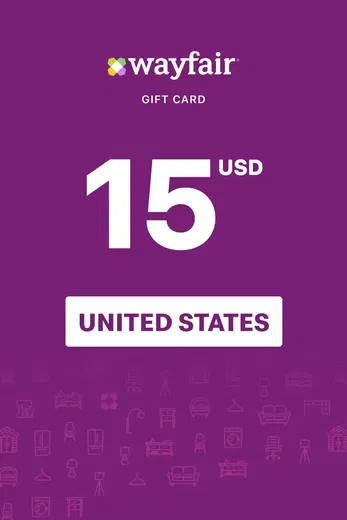 Wayfair 15 USD Gift Card (United States) gallery image 2