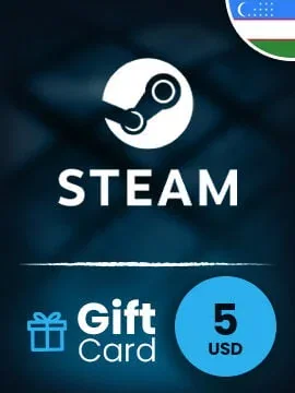 Steam Wallet 5 USD Gift Card (Uzbekistan) gallery image 2