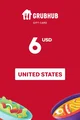 GrubHub 6 USD Gift Card (United States) thumb 2