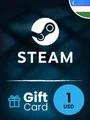 Steam Wallet 1 USD Gift Card (Uzbekistan) thumb 2