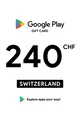 Google Play 240 CHF Gift Card (Switzerland) thumb 2
