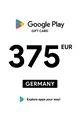 Google Play 375 EUR Gift Card (Germany) thumb 2