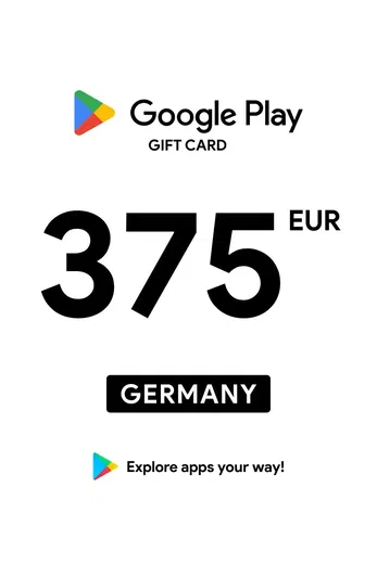 Google Play 375 EUR Gift Card (Germany) gallery image 2