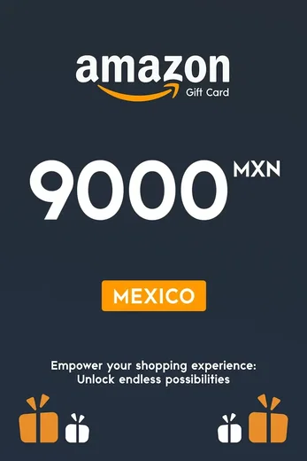 Amazon 9000 MXN Gift Card (Mexico) gallery image 2