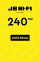 JB Hi-Fi 240 AUD Gift Card (Australia) thumb 2