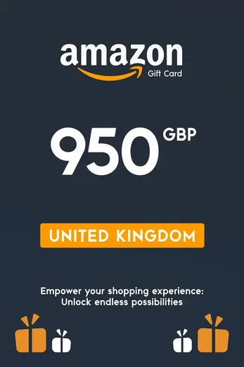 Amazon 950 GBP Gift Card (United Kingdom) gallery image 2