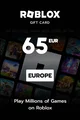 Roblox 65 EUR Gift Card (Europe) thumb 2
