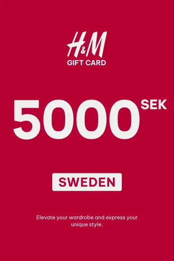 H&M 5000 SEK Gift Card (Sweden) gallery image 2