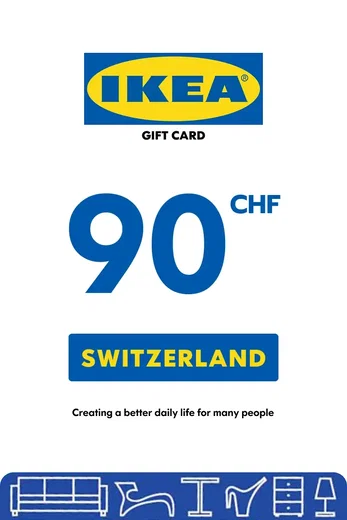 IKEA 90 CHF Gift Card (Switzerland) gallery image 2