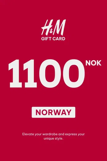 H&M 1100 NOK Gift Card (Norway) gallery image 2