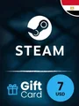 Steam Wallet 7 USD Gift Card (Egypt) thumb 2