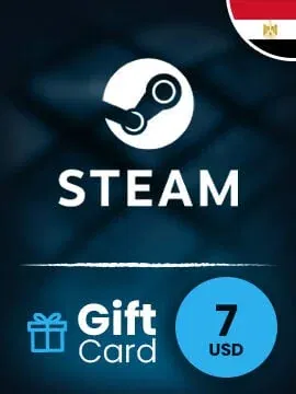 Steam Wallet 7 USD Gift Card (Egypt) gallery image 2