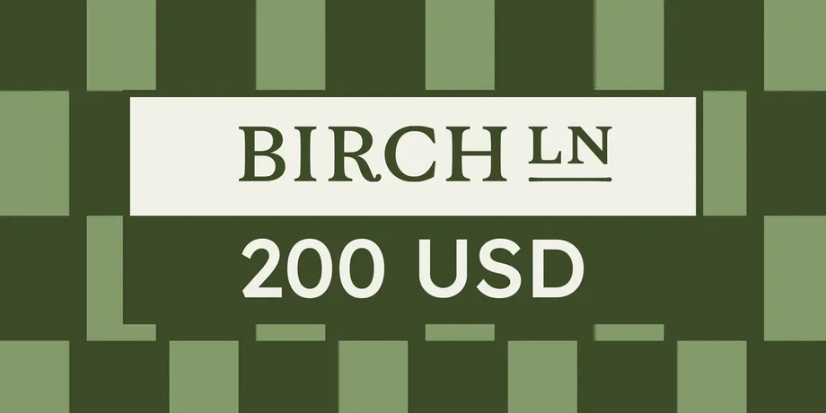 BirchLane 200 USD Gift Card (United States) gallery image 2