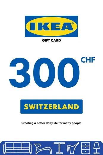 IKEA 300 CHF Gift Card (Switzerland) gallery image 2
