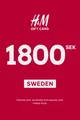 H&M 1800 SEK Gift Card (Sweden) thumb 2