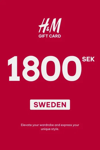 H&M 1800 SEK Gift Card (Sweden) gallery image 2