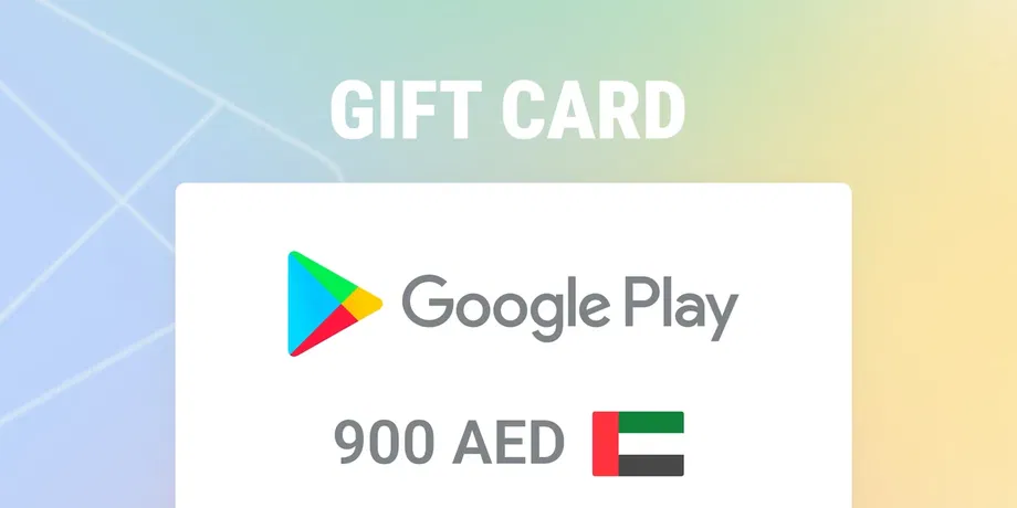 Google Play 900 AED Gift Card (UAE) gallery image 2