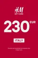 H&M 230 EUR Gift Card (Italy) thumb 2