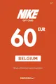 Nike 60 EUR Gift Card (Belgium) thumb 2