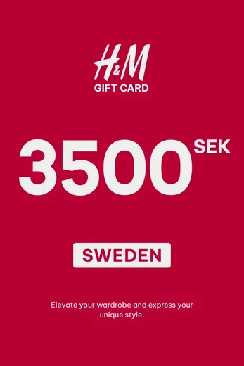 H&M 3500 SEK Gift Card (Sweden) gallery image 2