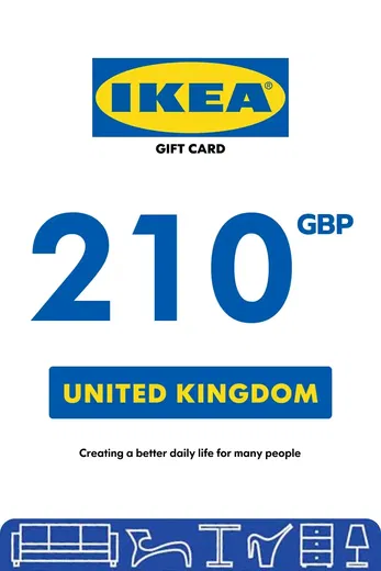 IKEA 210 GBP Gift Card (United Kingdom) gallery image 2