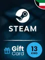 Steam Wallet 13 KWD Gift Card (Kuwait) thumb 2