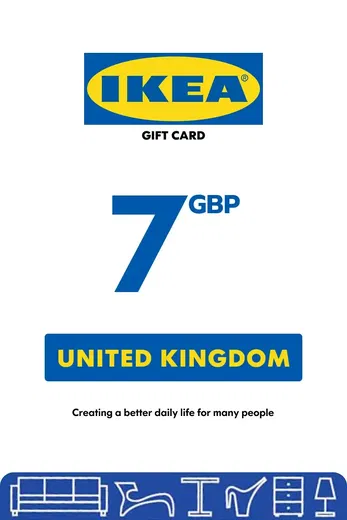 IKEA 7 GBP Gift Card (United Kingdom) gallery image 2