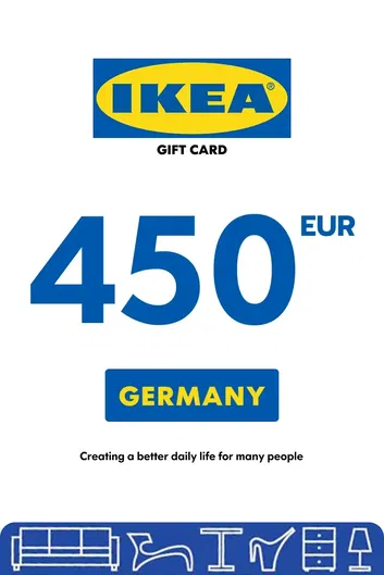IKEA 450 EUR Gift Card (Germany)