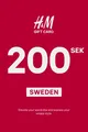 H&M 200 SEK Gift Card (Sweden) thumb 2