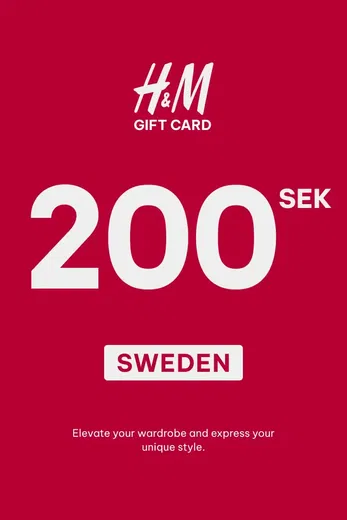 H&M 200 SEK Gift Card (Sweden) gallery image 2