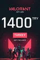 Valorant 1400 TRY Gift Card (Turkey) thumb 2