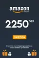 Amazon 2250 SEK Gift Card (Sweden) thumb 2