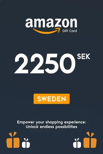 Amazon 2250 SEK Gift Card (Sweden) gallery image 2
