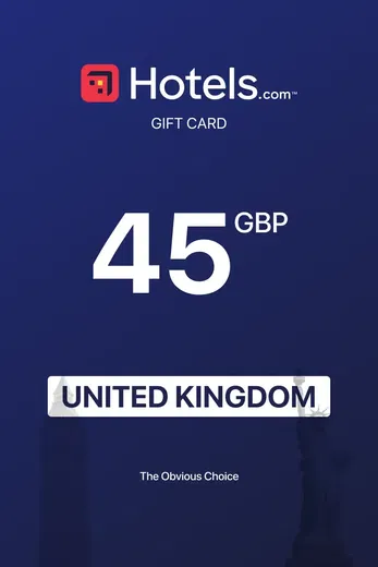 Hotels.com 45 GBP Gift Card (United Kingdom) gallery image 2