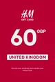 H&M 60 GBP Gift Card (United Kingdom) thumb 2