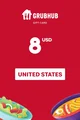 GrubHub 8 USD Gift Card (United States) thumb 2
