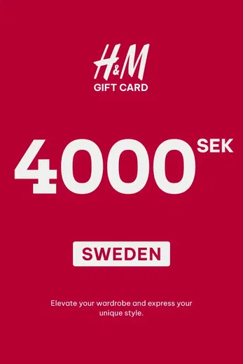 H&M 4000 SEK Gift Card (Sweden) gallery image 2