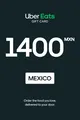 Uber 1400 MXN Gift Card (Mexico) thumb 2