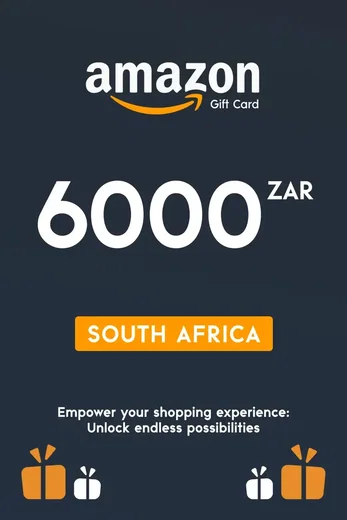 Amazon 6000 ZAR Gift Card (South Africa) gallery image 2