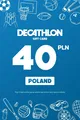 Decathlon 40 PLN Gift Card (Poland) thumb 2