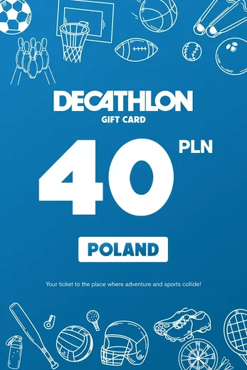 Decathlon 40 PLN Gift Card (Poland) gallery image 2