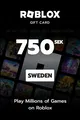 Roblox 750 SEK Gift Card (Sweden) thumb 2
