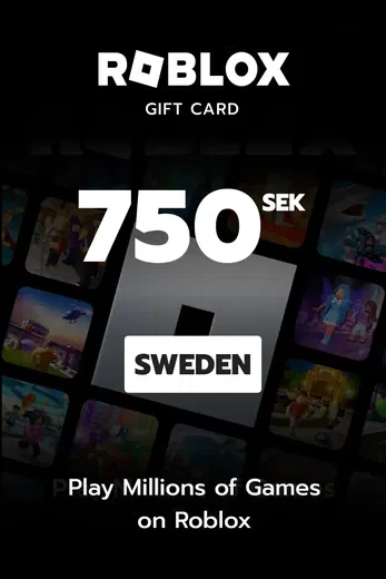 Roblox 750 SEK Gift Card (Sweden) gallery image 2