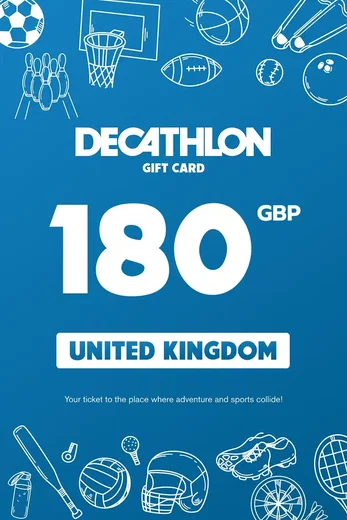 Decathlon 180 GBP Gift Card (United Kingdom) gallery image 2