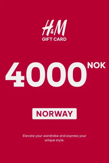 H&M 4000 NOK Gift Card (Norway) gallery image 2