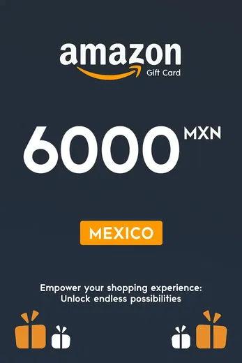 Amazon 6000 MXN Gift Card (Mexico) gallery image 2
