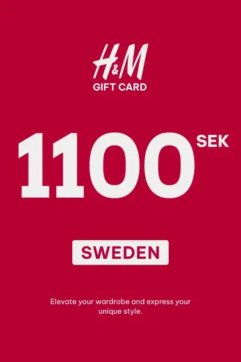 H&M 1100 SEK Gift Card (Sweden) gallery image 2